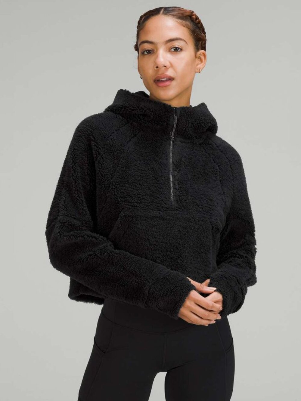 Lululemon Scuba Oversized Half-Zip Fleece Hoodie